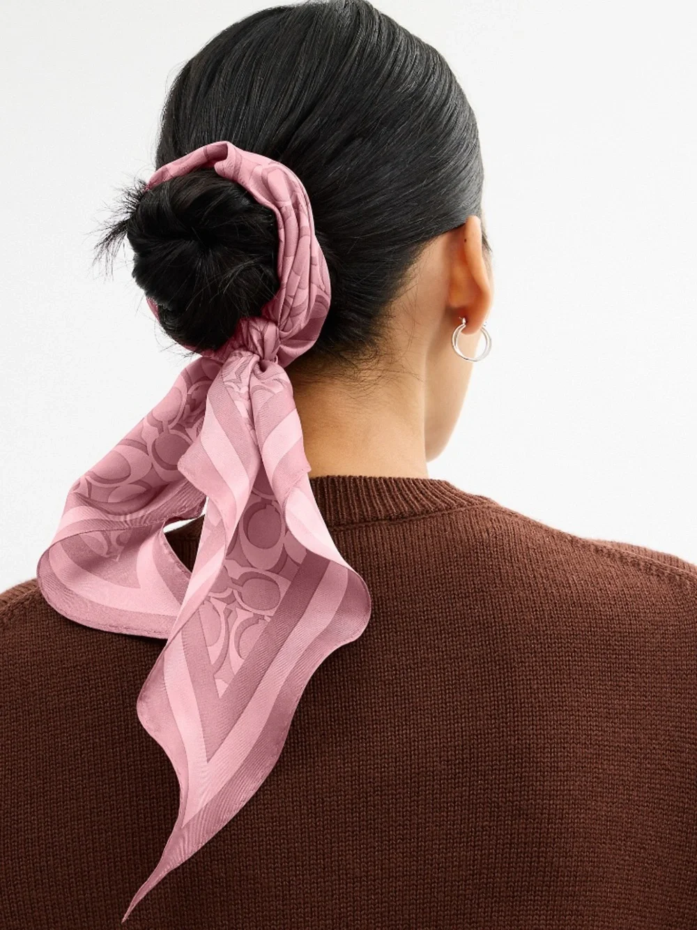Coach Signature Silk Diamond Scarf
